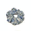 The 'Sky' Floral Scrunchie