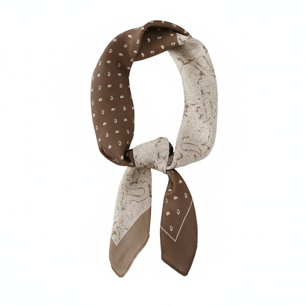 The 'Latte' Bandana Scarf