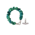 Teal Bloom- Floral Scrunchie Phone Wristlet Lanyard