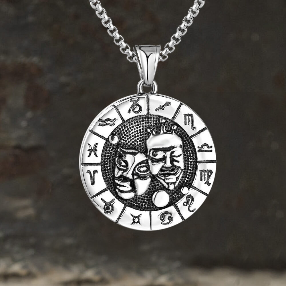 Gemini Pendant in Stainless Steel