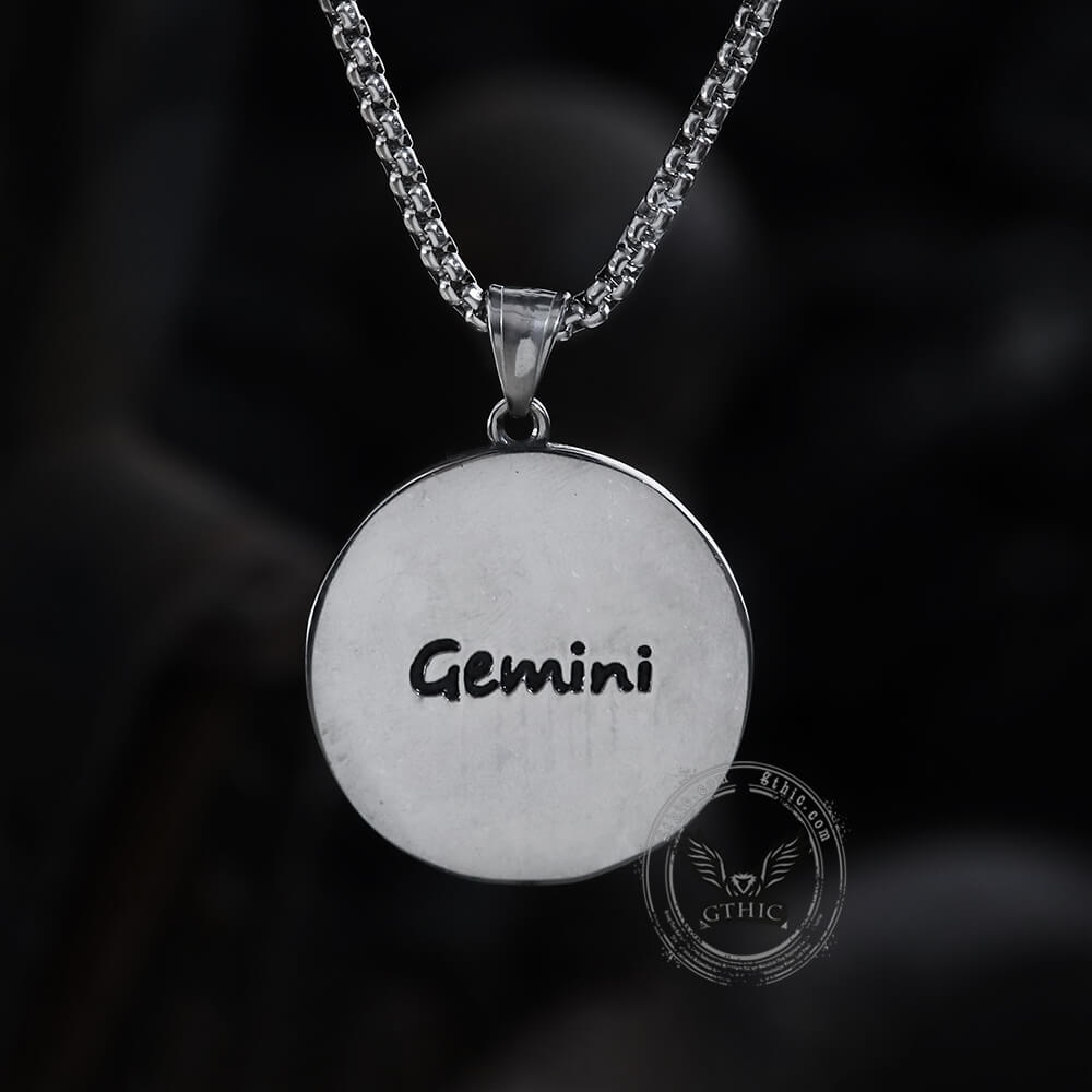 Gemini Pendant in Stainless Steel