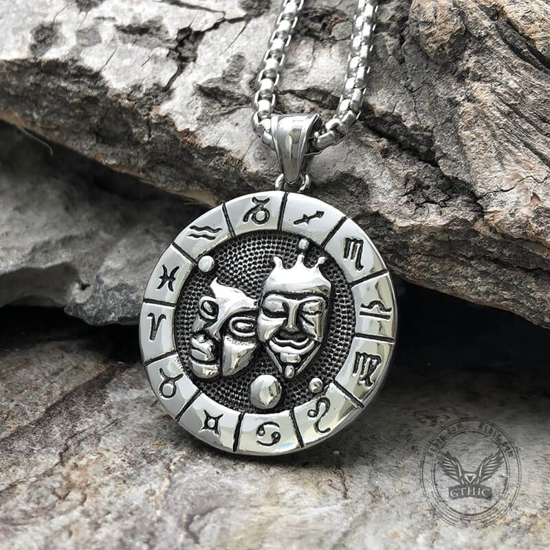 Gemini Pendant in Stainless Steel