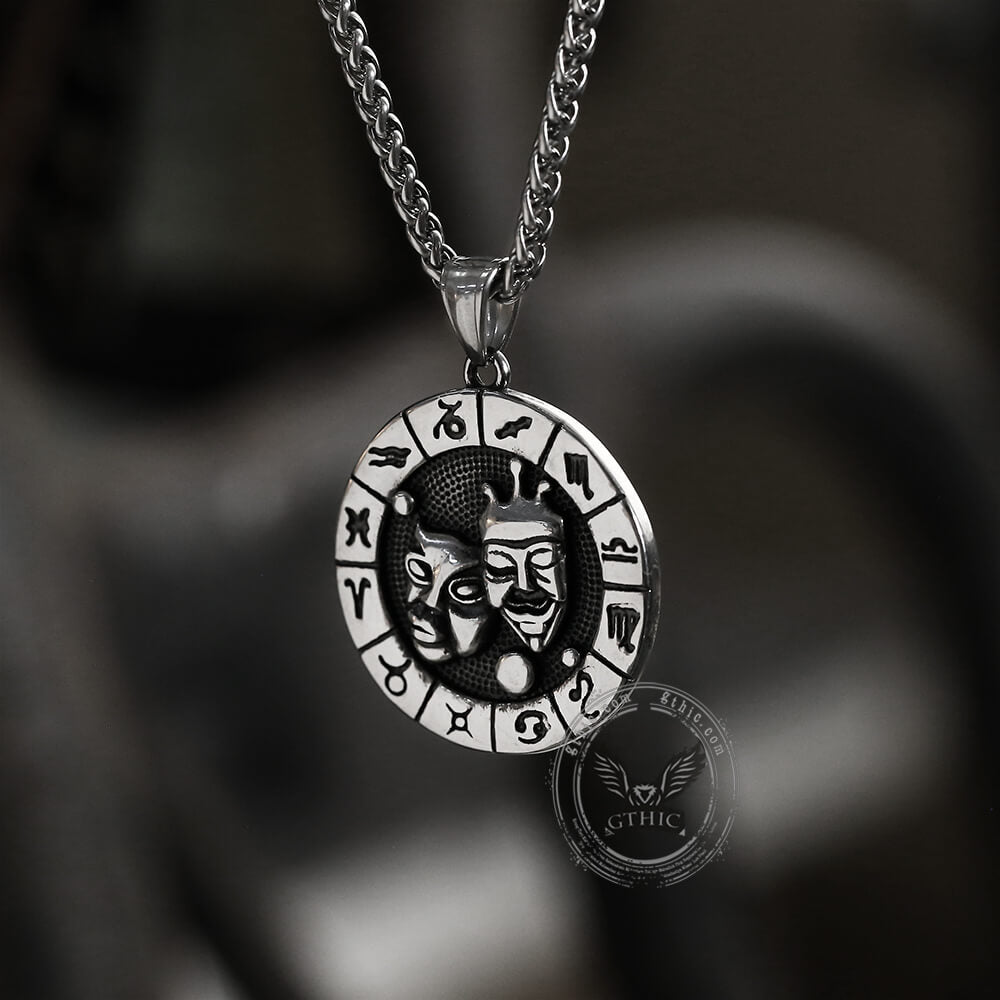 Gemini Pendant in Stainless Steel