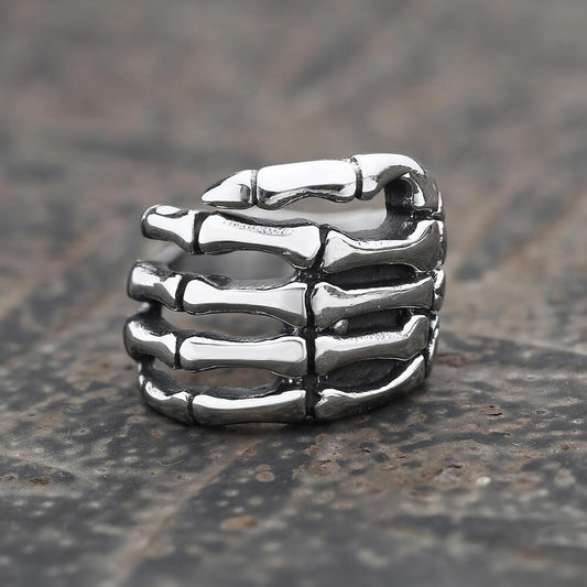 Ghost Claw Ring in Stainless Steel