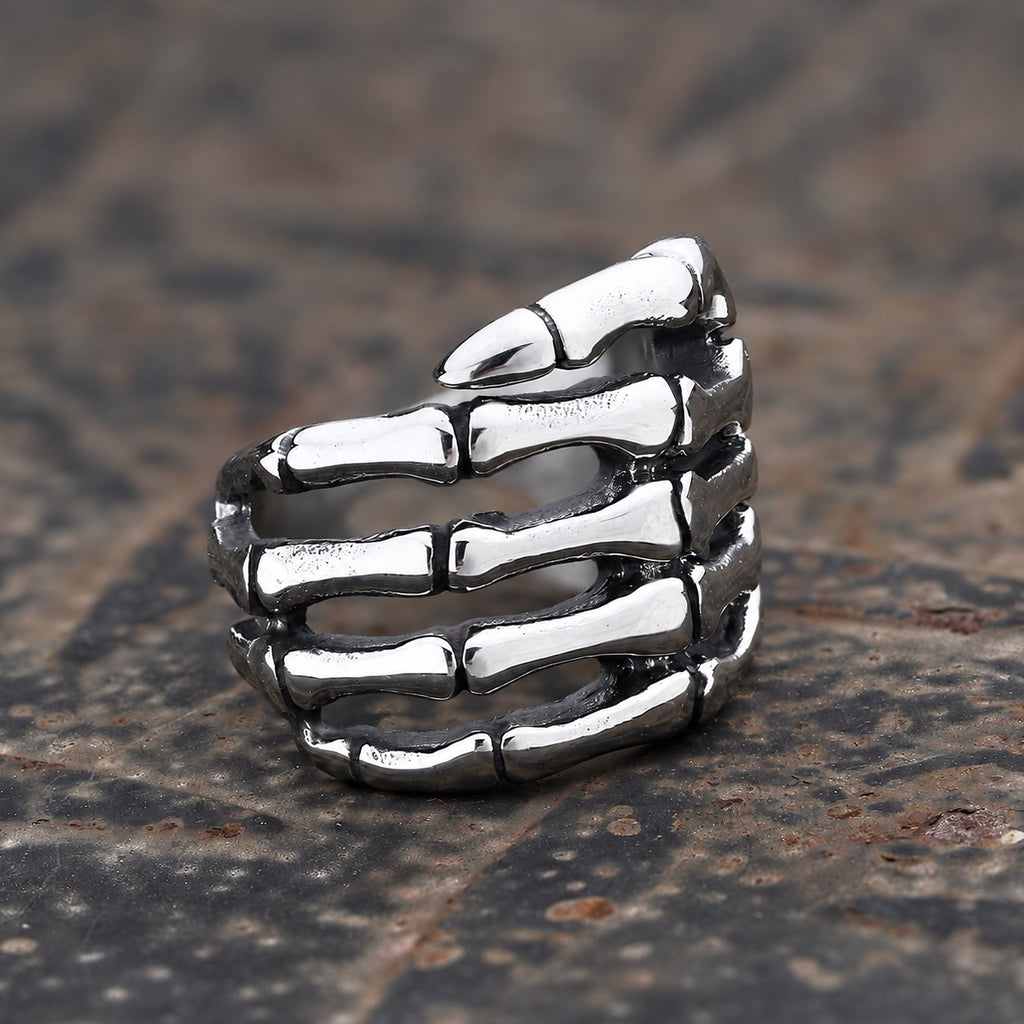 Ghost Claw Ring in Stainless Steel