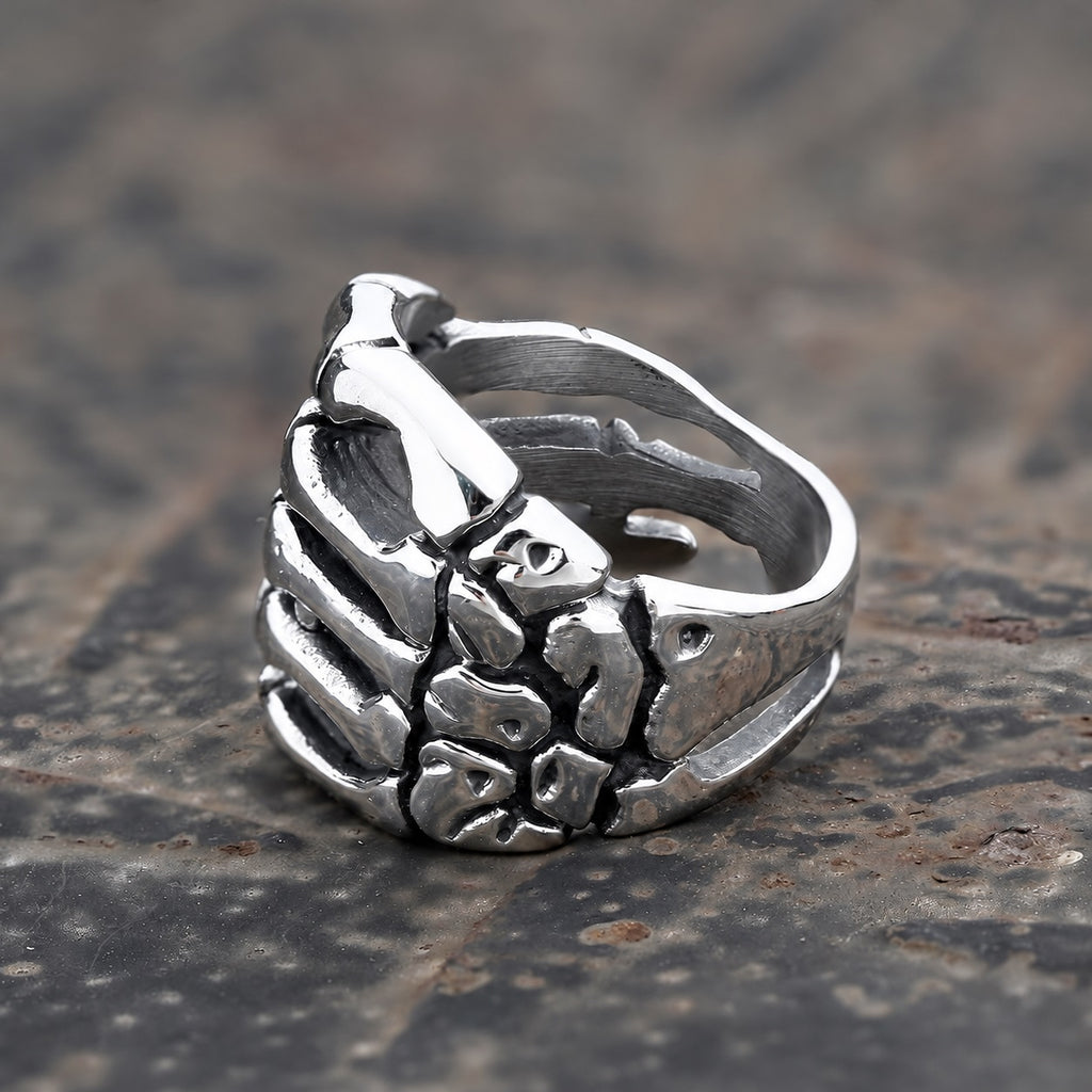 Ghost Claw Ring in Stainless Steel