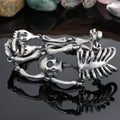 Gothic Body Skull Bracelet in Stainless Steel
