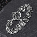 Gothic Skull Domineering Bracelet in Stainless Steel