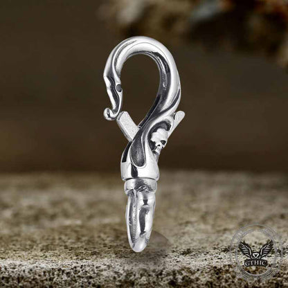GTHIC Gothic Skull Stainless Steel Clasps