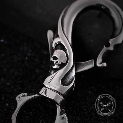 GTHIC Gothic Skull Stainless Steel Clasps