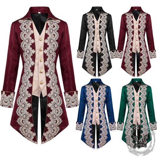 Gothic Victorian Frock Coat Halloween Costume