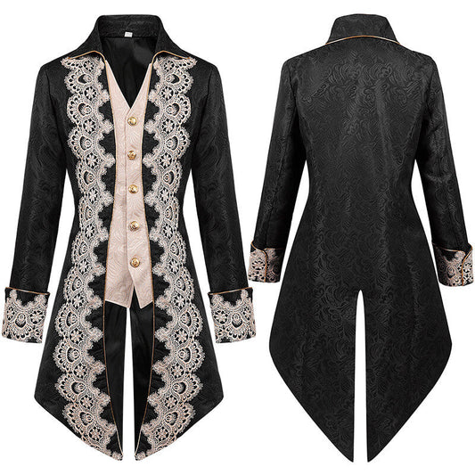 Gothic Victorian Frock Coat Halloween Costume