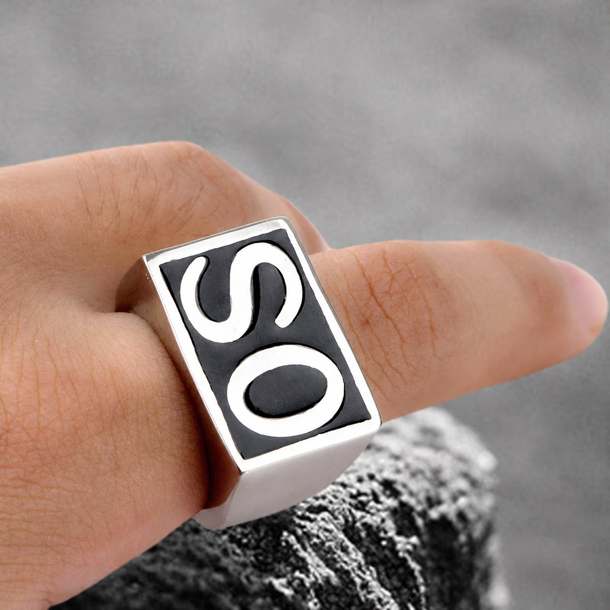 Jax Original SO NS Ring in Stainless Steel