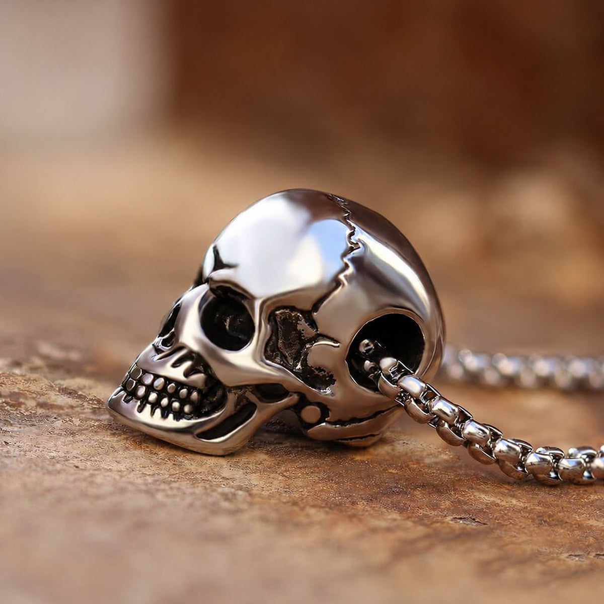 Punk Skull Necklace