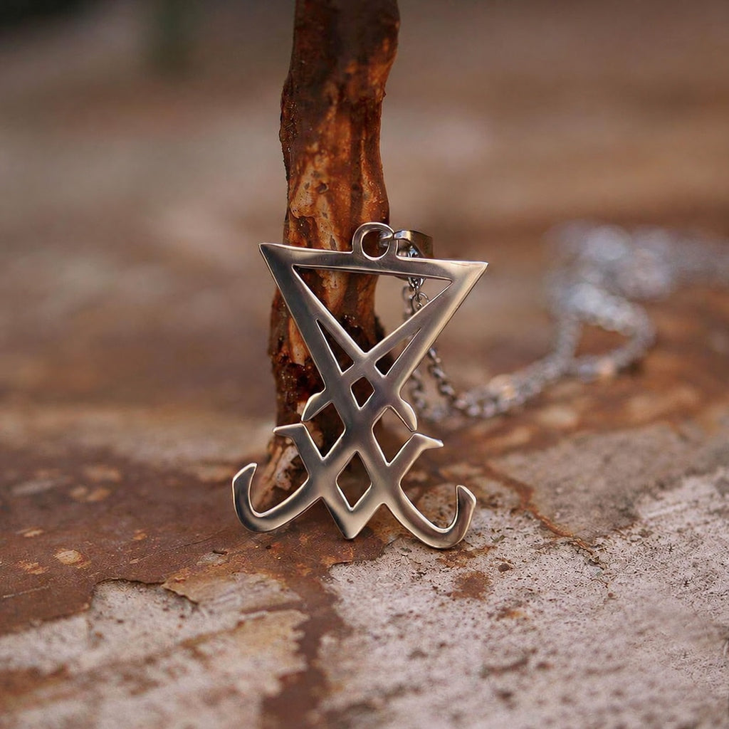 Seal of Lucifer Nephilim Satan Necklace in Stainless Steel
