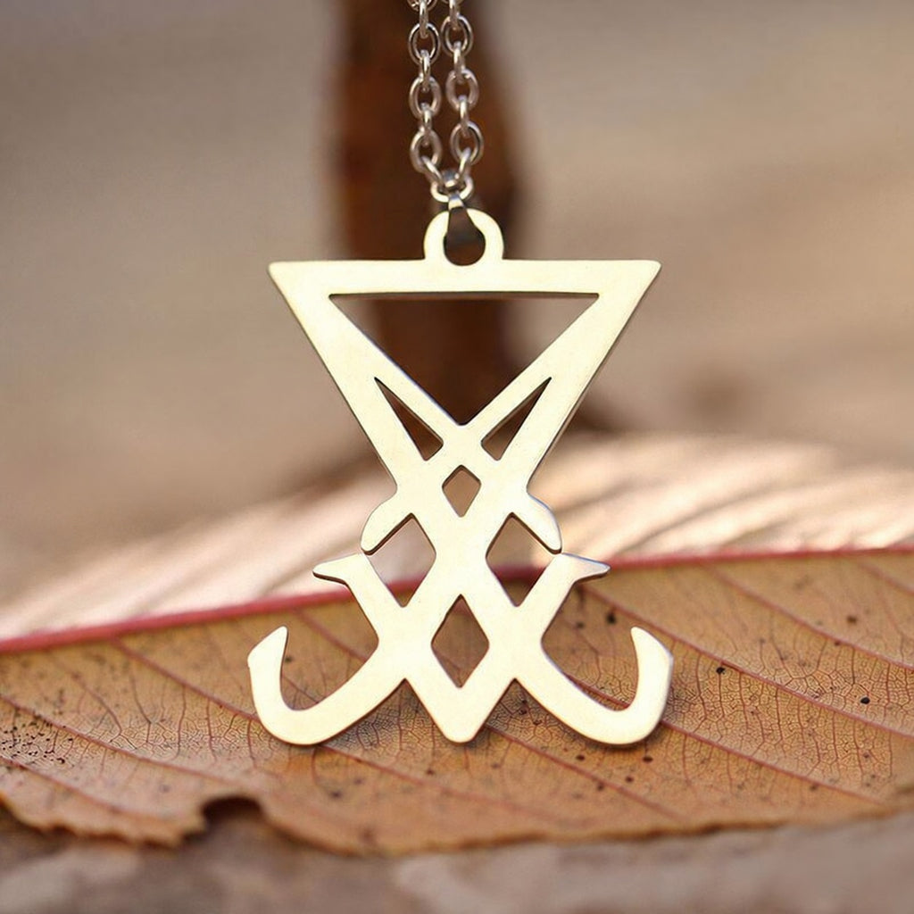 Seal of Lucifer Nephilim Satan Necklace in Stainless Steel