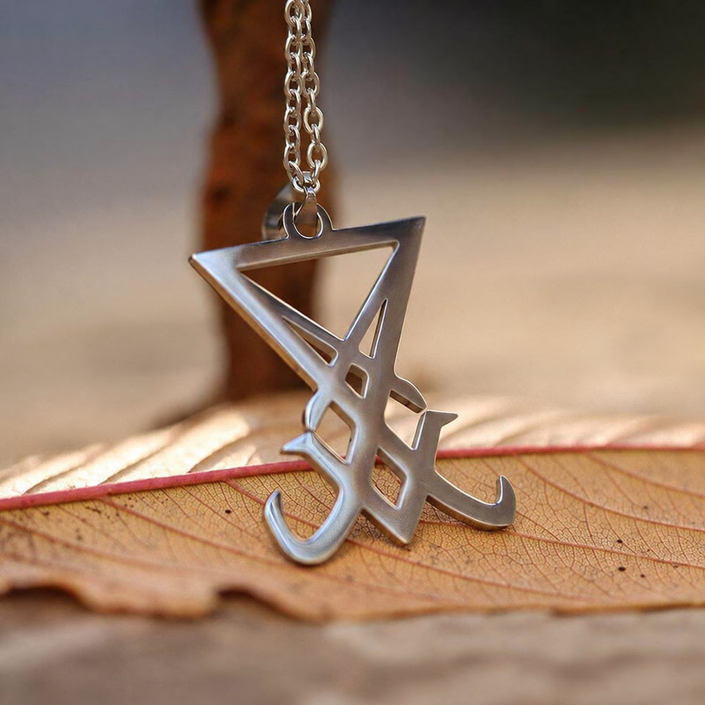 Seal of Lucifer Nephilim Satan Necklace in Stainless Steel