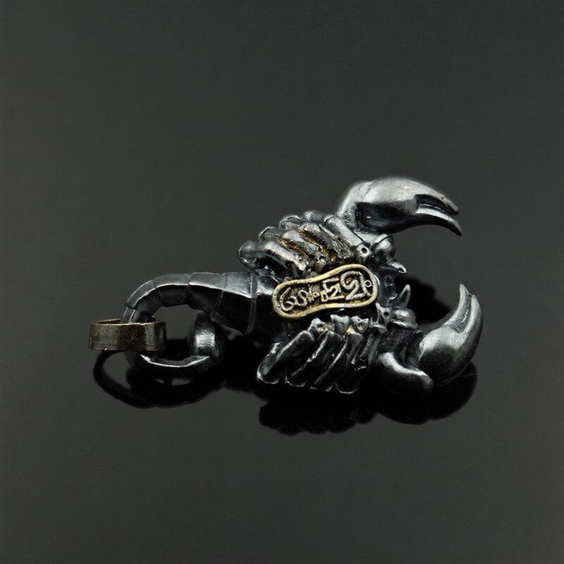 Blazing Scorpion Animal Pendant in Copper