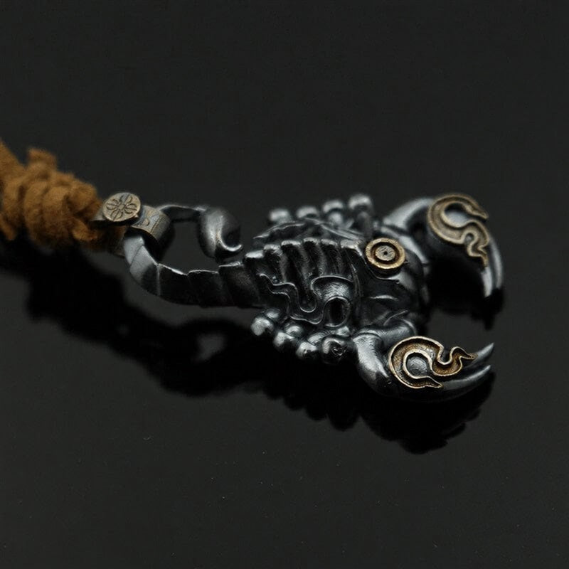Blazing Scorpion Animal Pendant in Copper