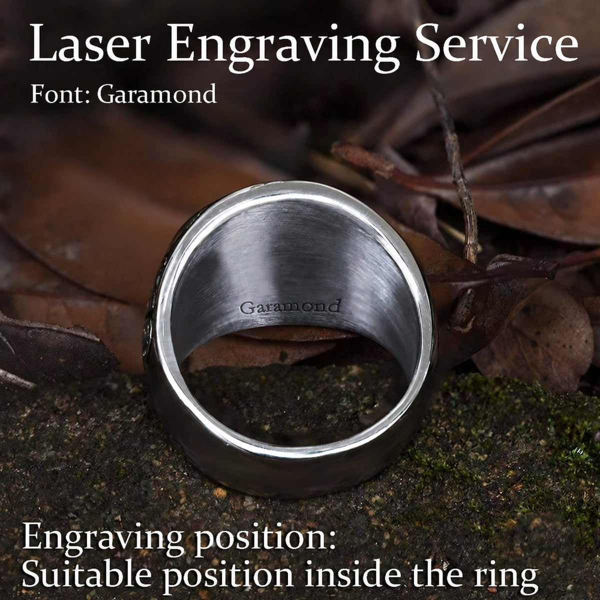 Bear Claw Viking Ring in Stainless Steel
