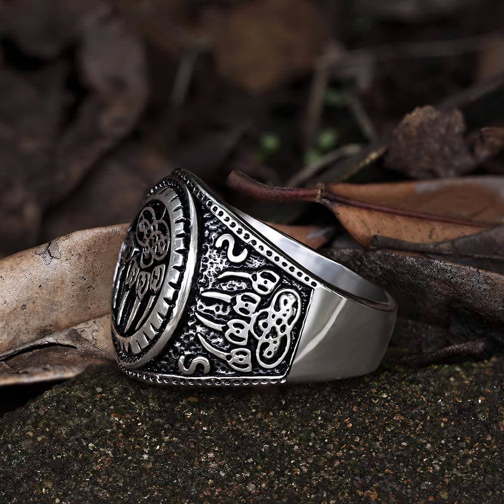 Bear Claw Viking Ring in Stainless Steel