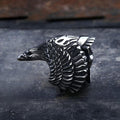 Crow Beast Ring in 316L Stainless Steel