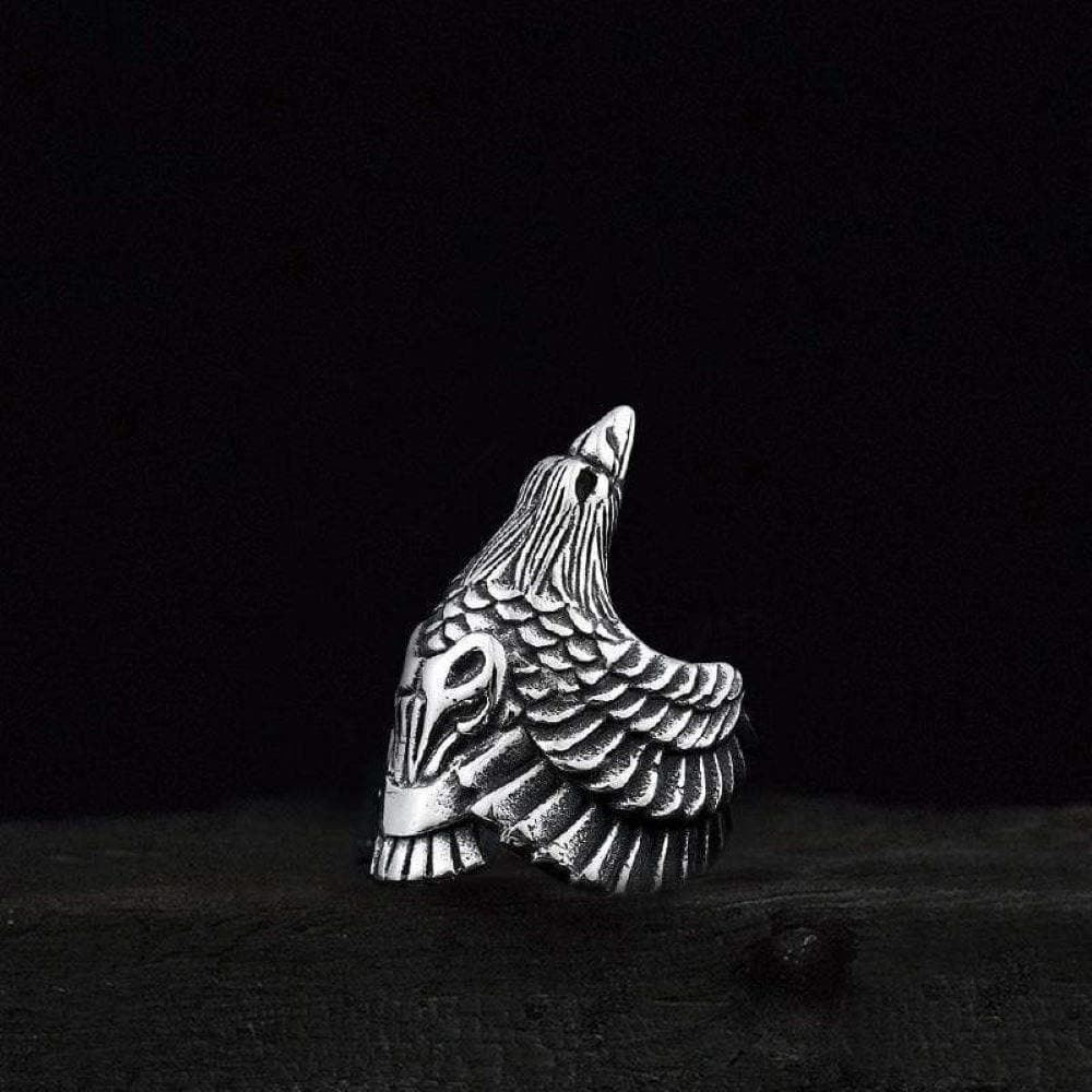 Crow Beast Ring in 316L Stainless Steel