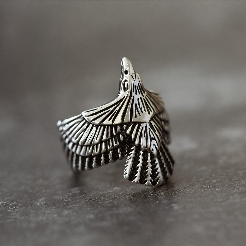 Eagle Beast Ring in Stainless Steel
