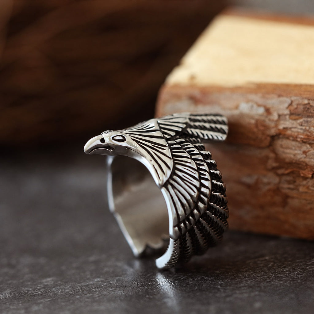 Eagle Beast Ring in Stainless Steel