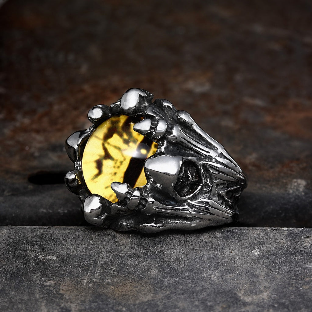 Eye Of Sauron Ring in Stainless Steel