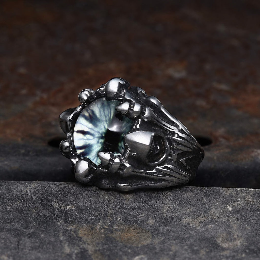 Eye Of Sauron Ring in Stainless Steel
