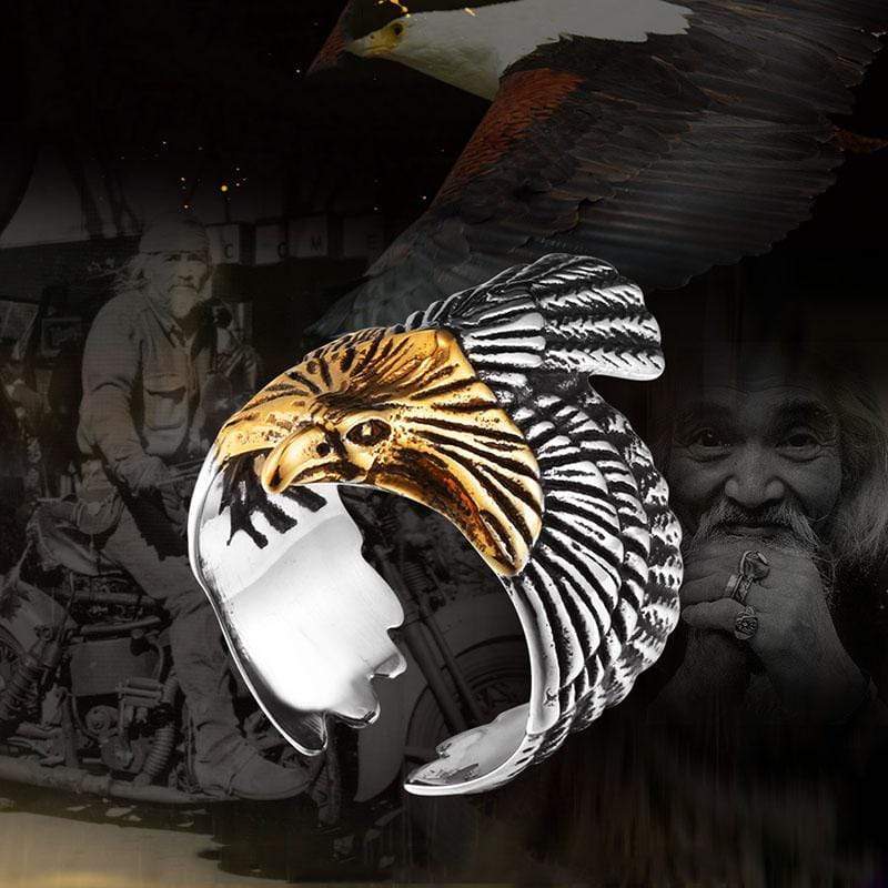 Eagle Beast Ring in Stainless Steel