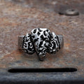 Stone Spear Arrow Ring in Stainless Steel