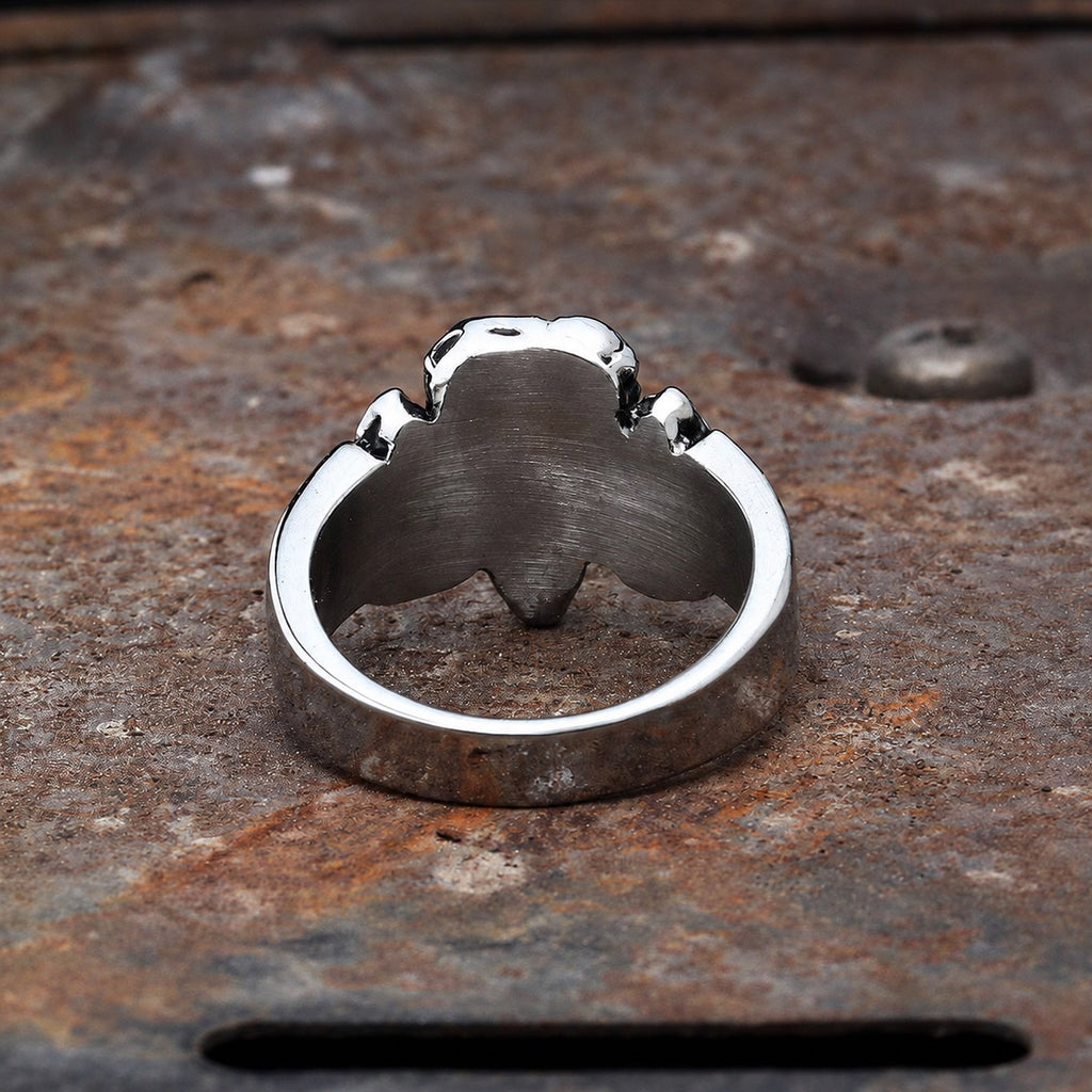 Stone Spear Arrow Ring in Stainless Steel