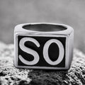 Jax Original SO NS Ring in Stainless Steel