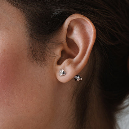 Hex Bolt Stainless Steel Screw Stud Earrings