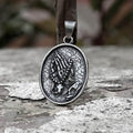 Holy Prayer Stainless Steel Christian Pendant