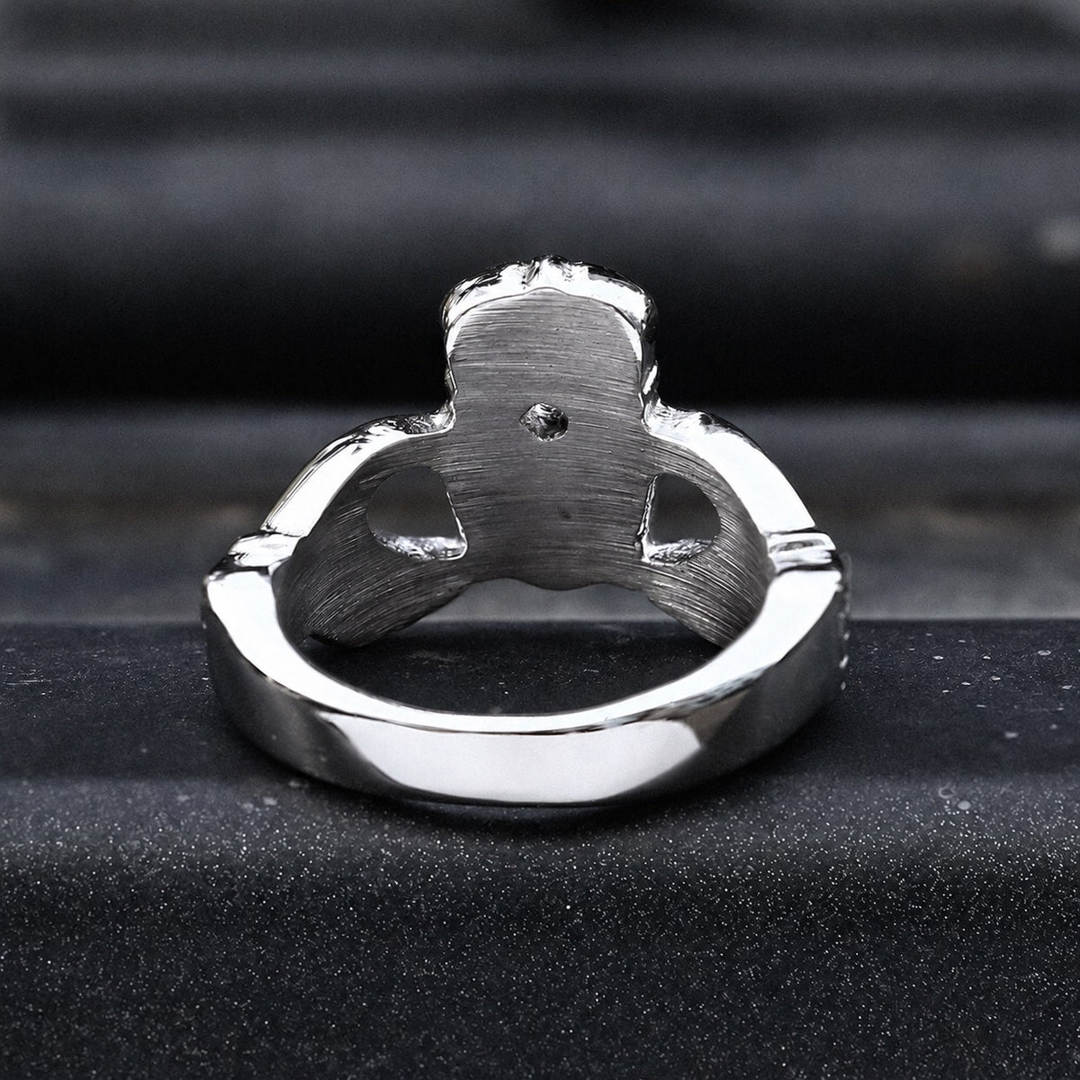 Irish Claddagh Ring in Stainless Steel
