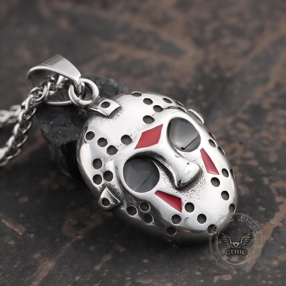 Jason Voorhees Pendant in Stainless Steel