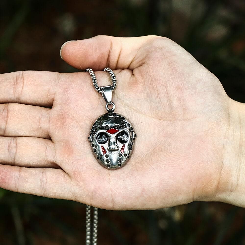 Jason Voorhees Pendant in Stainless Steel
