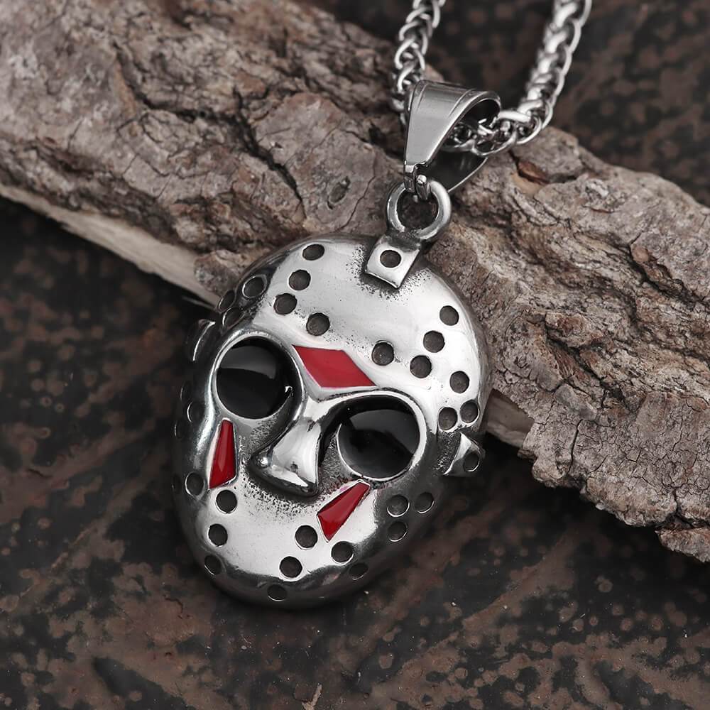 Jason Voorhees Pendant in Stainless Steel