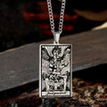 Judgement Major Arcana Tarot Necklace in Stainless Steel