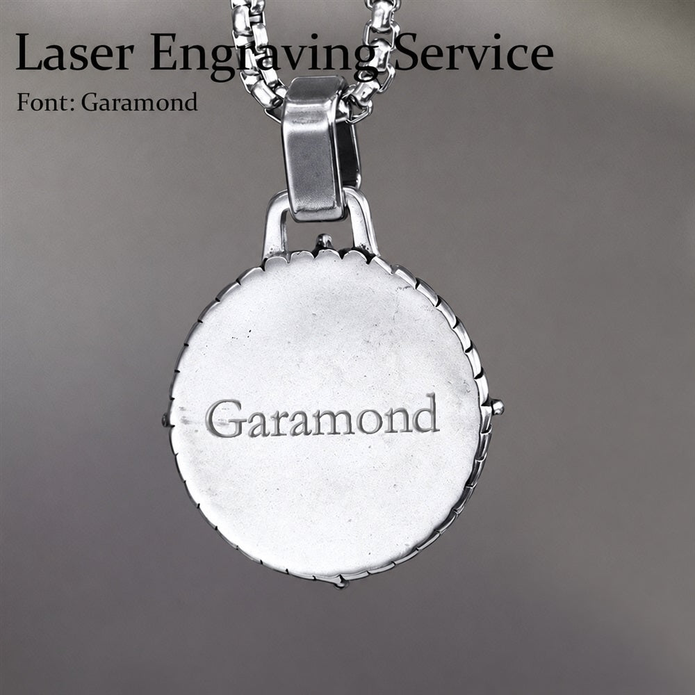 The North Star Pendant in Stainless Steel