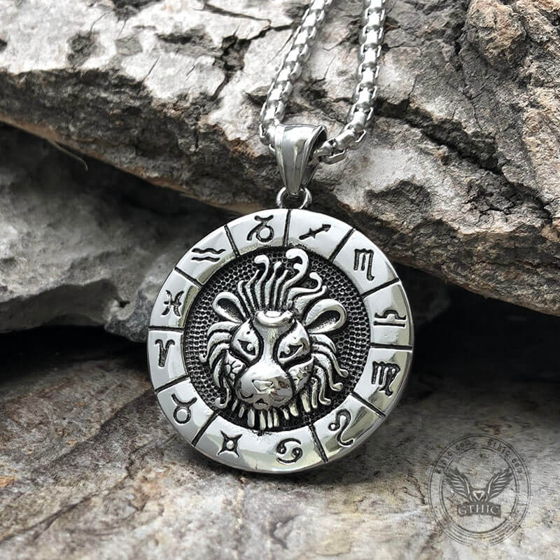 Leo Pendant in Stainless Steel