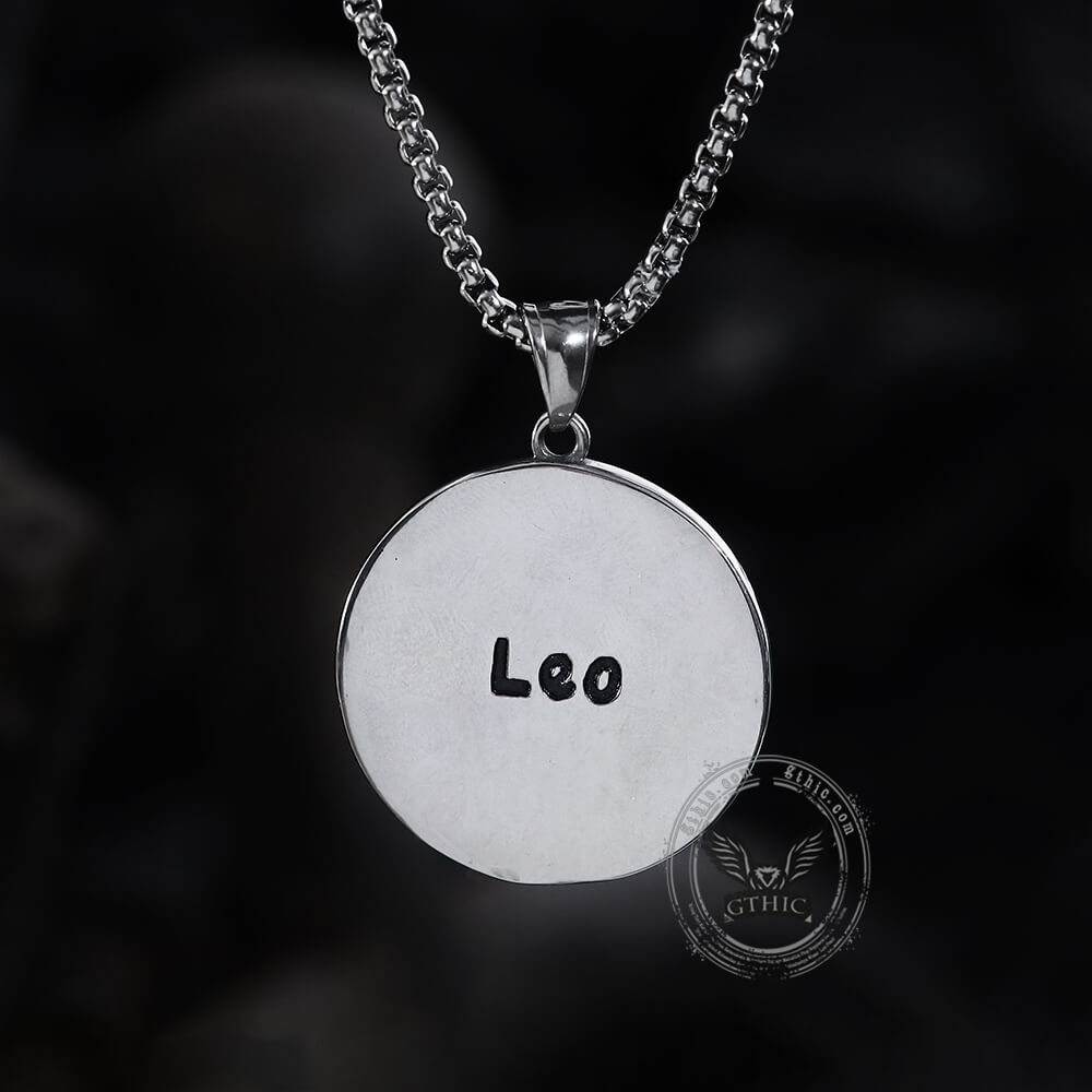 Leo Pendant in Stainless Steel