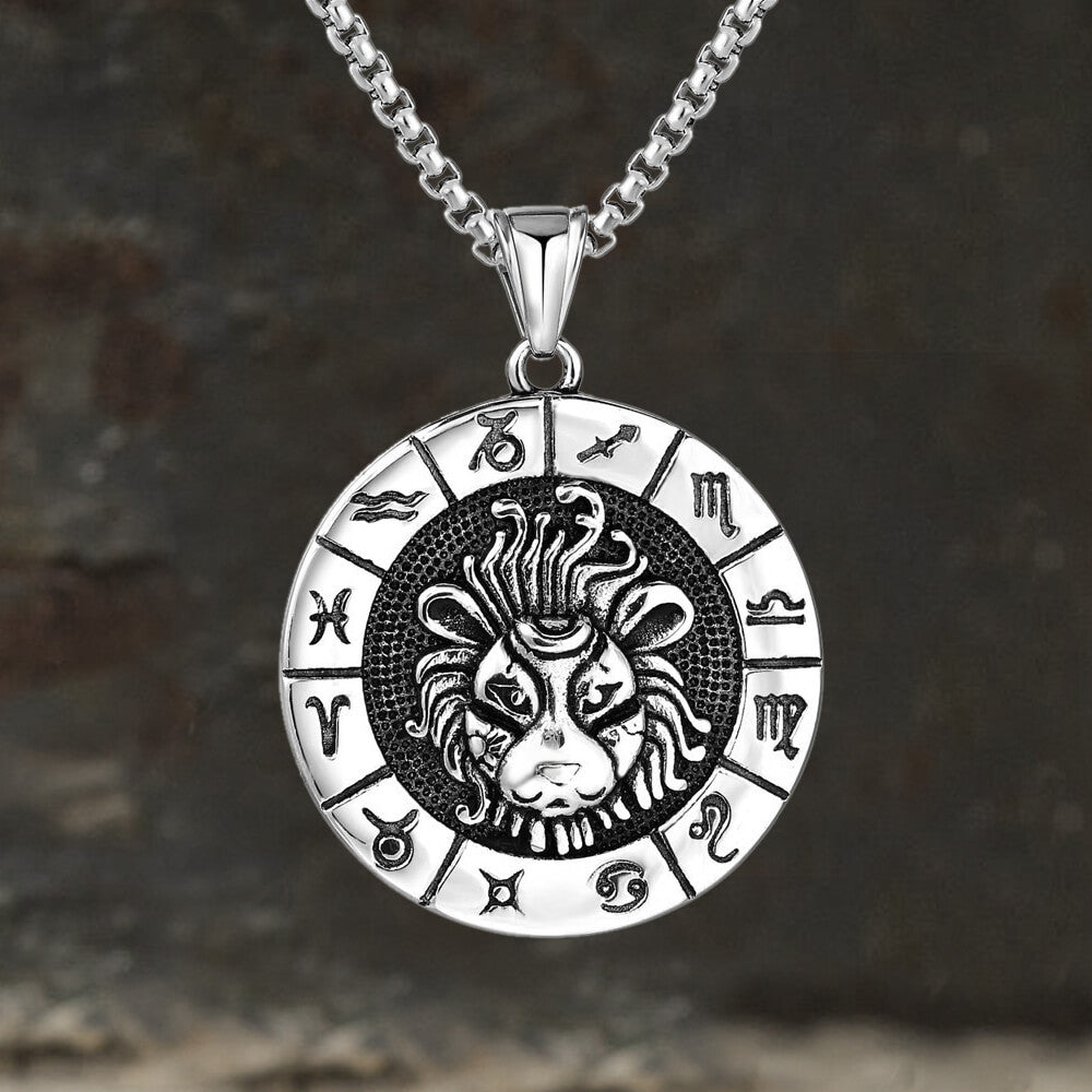Leo Pendant in Stainless Steel