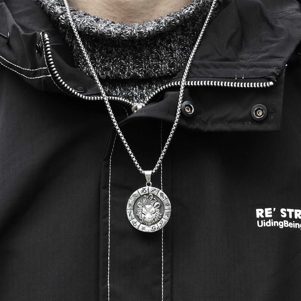 Leo Pendant in Stainless Steel
