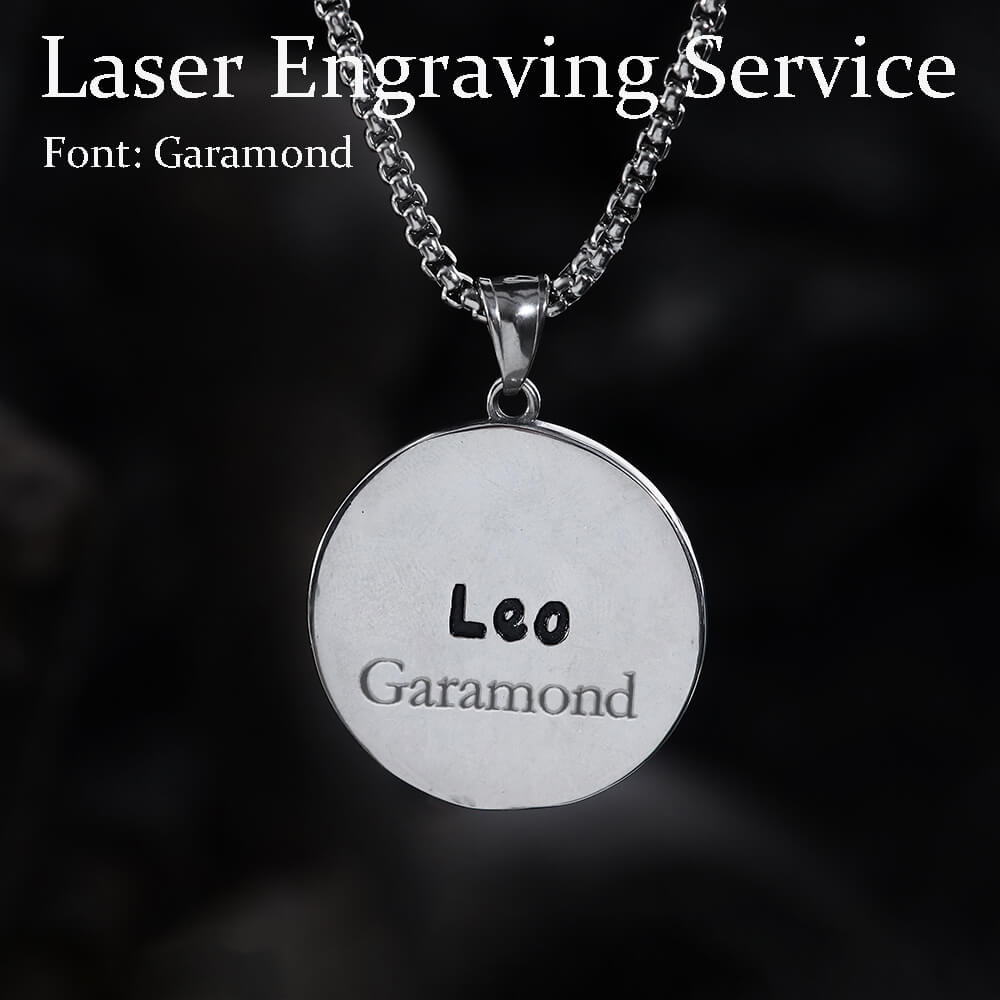 Leo Pendant in Stainless Steel