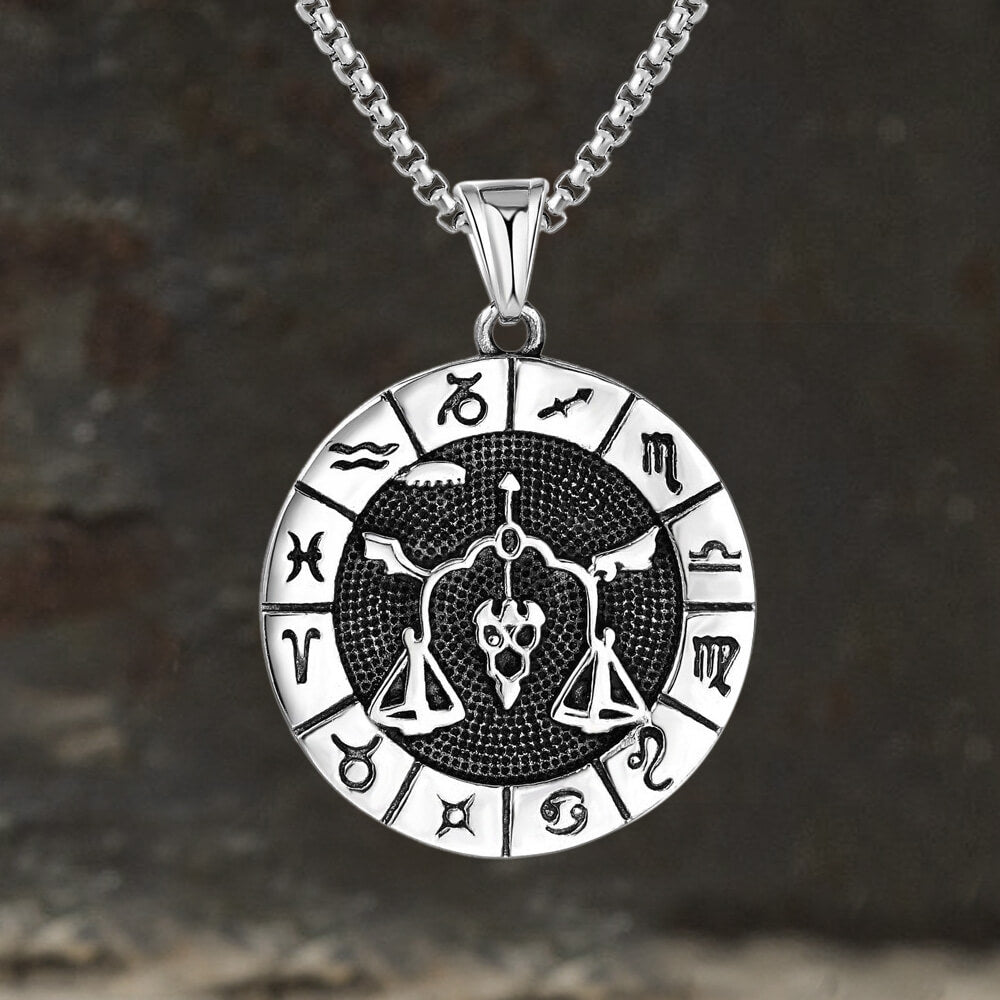 Libra Pendant in Stainless Steel