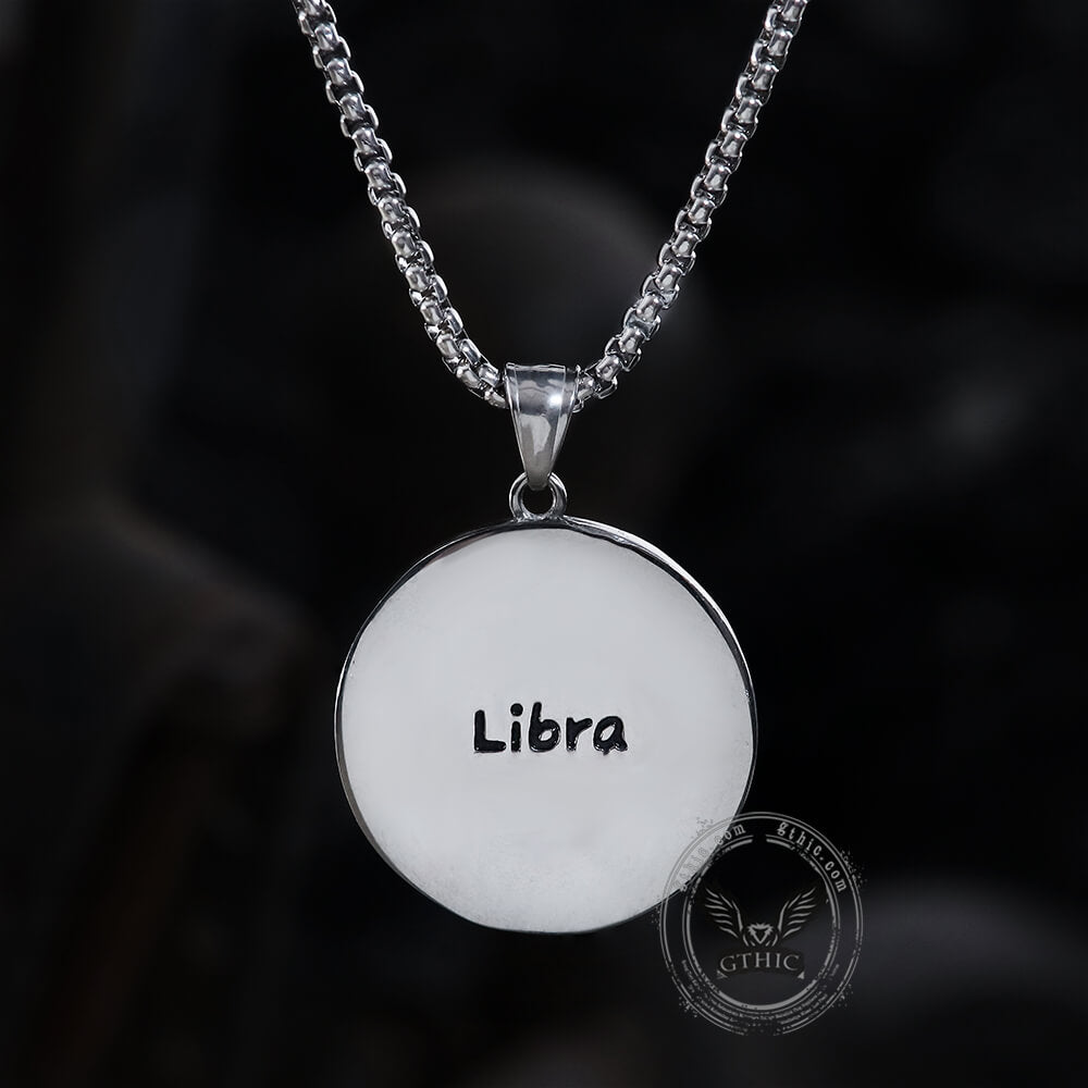 Libra Pendant in Stainless Steel